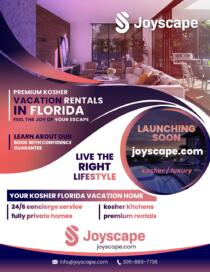Joyscape Flier Design