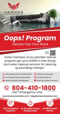 Heroes Restoration Rack Card Heroes Restoration Rack Card