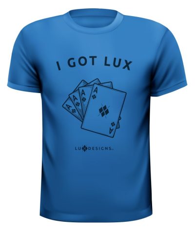 I Got LUX T-Shirt in Blue